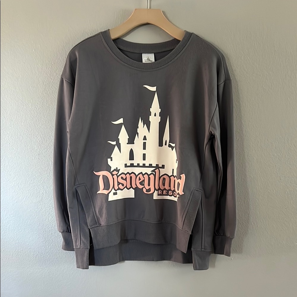 ✨Disneyland Gray Crew Neck Sweater
